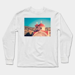 Roadside Shrine, Cyprus Long Sleeve T-Shirt